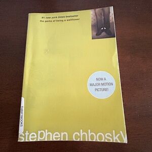 The Perks of Being a Wallflower paperback by Stephen Chboski.